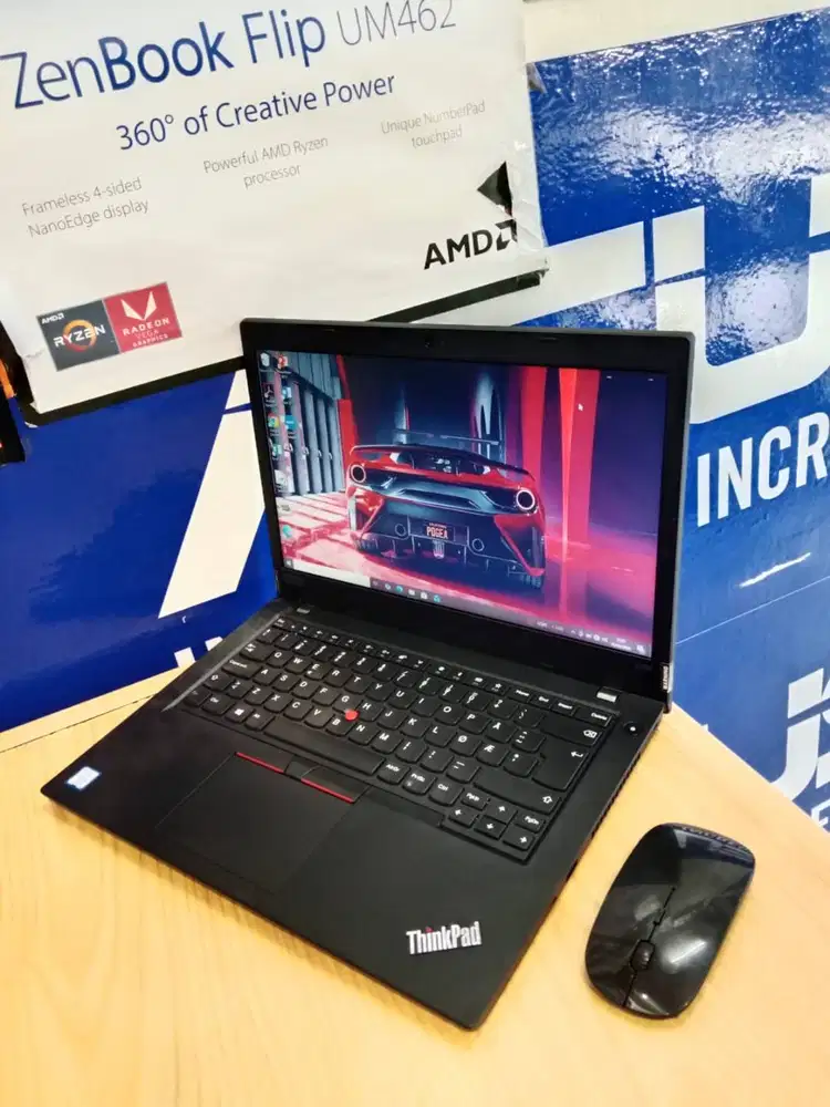 DIJUAL LAPTOP TANGGUH BUAT KERJA LENOVO THINKPAD L480 CORE i5 RAM 8GB