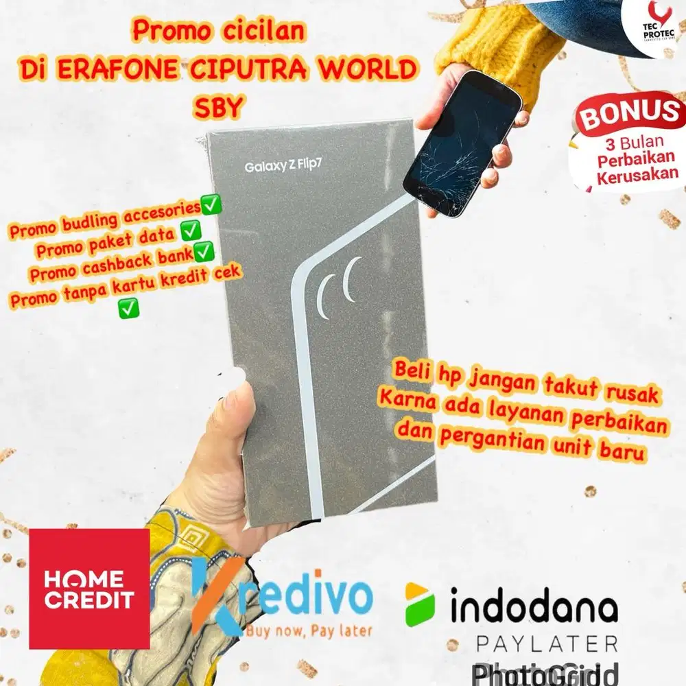 Samsung zflip 7 promo cicilan kartu kredit