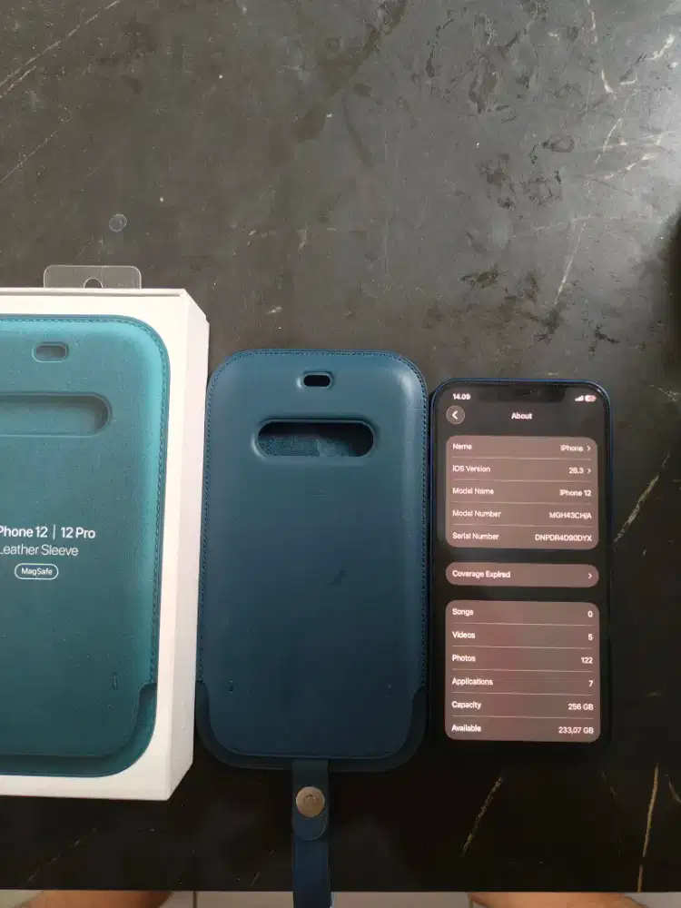 iPhone 12 256 CH dual sim FULL ORI