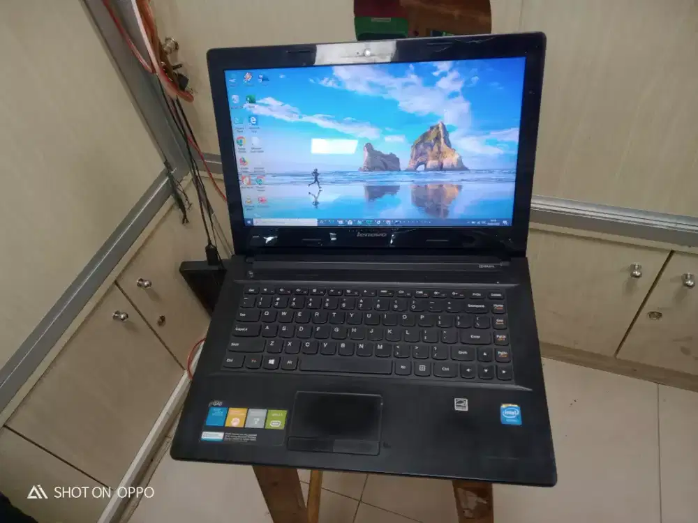 JUAL LAPTOP LENOVO IDEAPAD G40 UDAH PAKE SSD