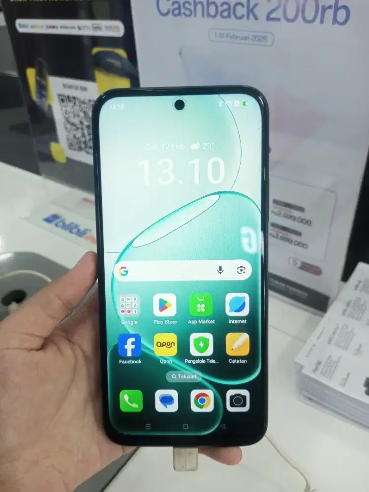 cicilan handphone oppo A6 syaratnya cukup ktp saja