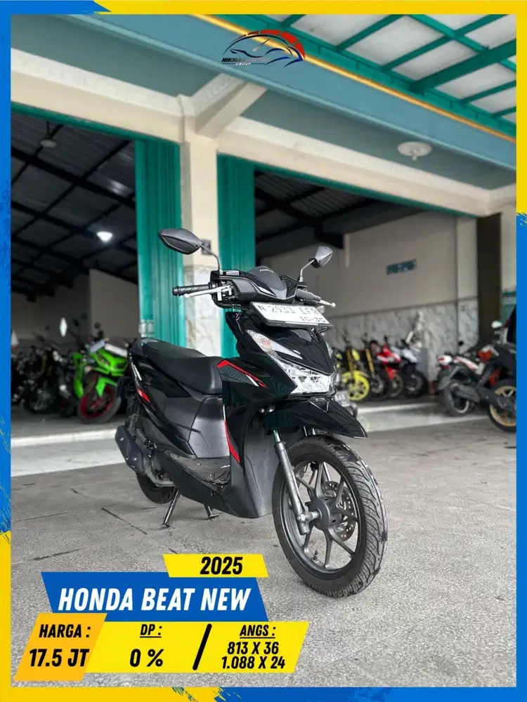 HONDA BEAT NEW 2025 MURAH BERKUALITAS HIKMAH MOTOR KEPUH MALANG