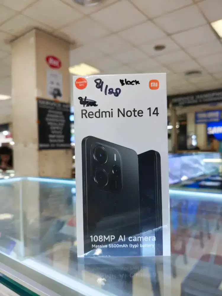 XIAOMI REDMI NOTE 14 8/128GB CICILAN 0% YESSSCREDIT
