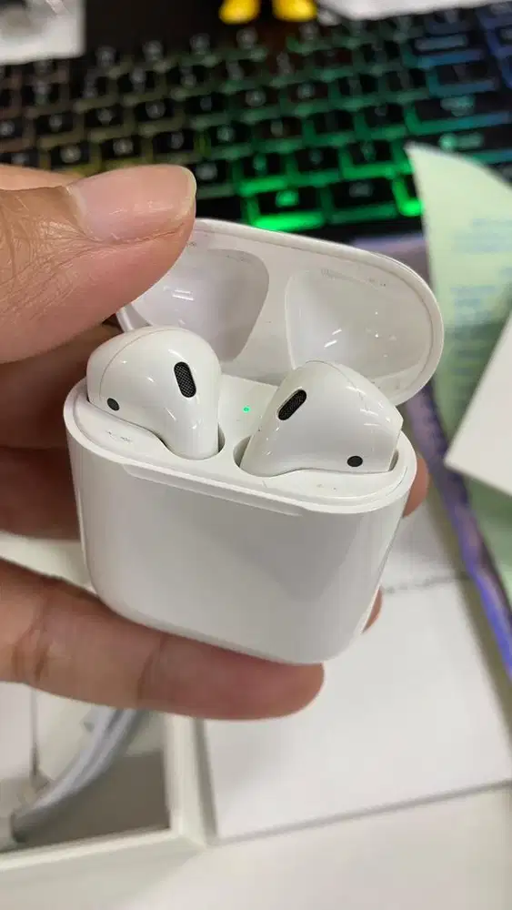 [EX IBOX] Apple AirPods Gen 2 Original - Fullset Mulus