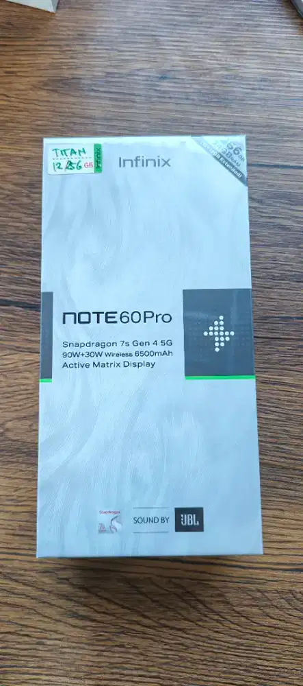 OPEN PRE ORDER INFINIX NOTE 60 PRO 5G RAM 8/256 GB