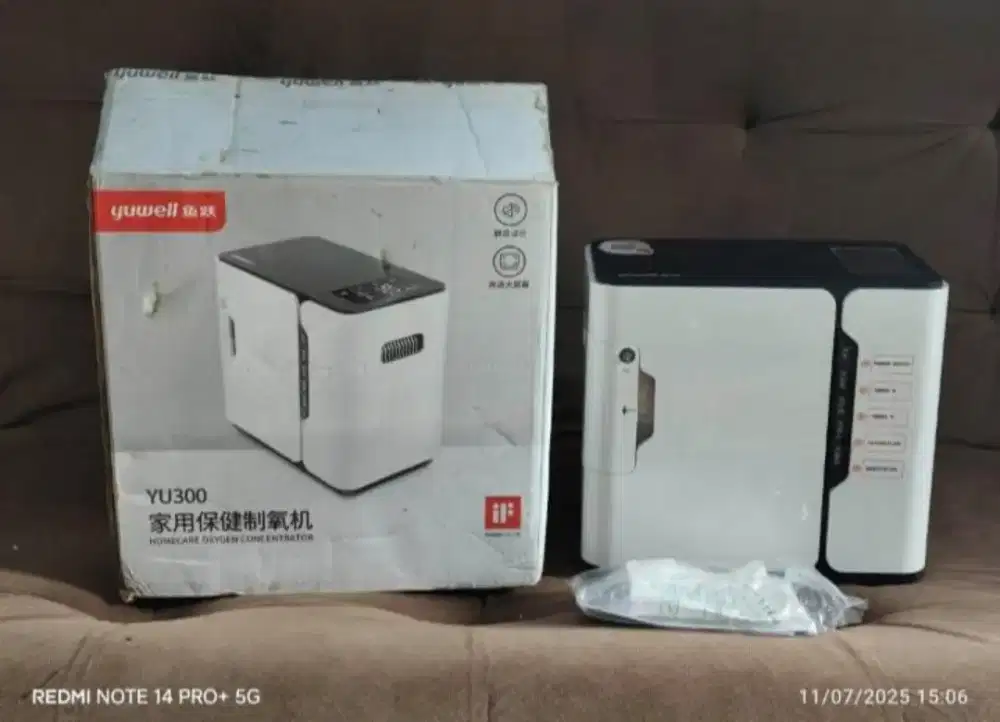 Yuwell oxygen concentrator preloved