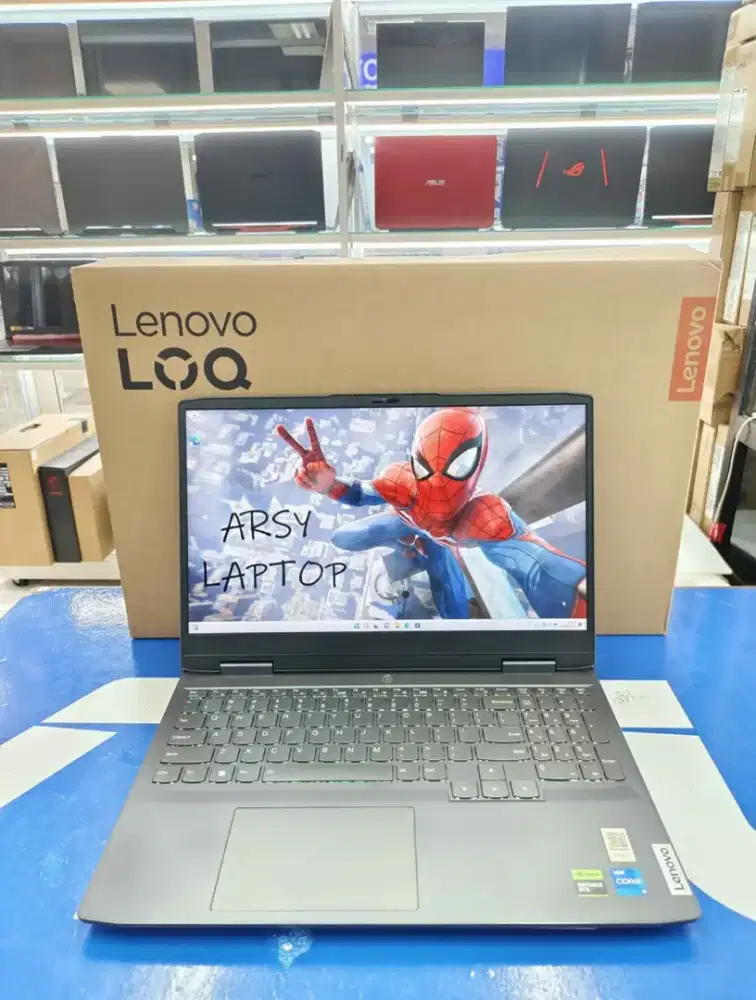 LENOVO LOQ CORE I5 GENERASI 13 VGA RTX 4050  VRAM 6GB
