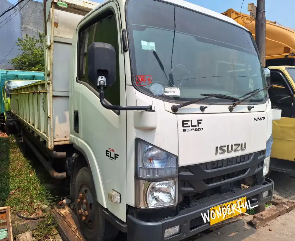 Isuzu Elf GIGa NMR 81Long Bak Besi 6 mtr Bio Solar Turbo Colt Diesel