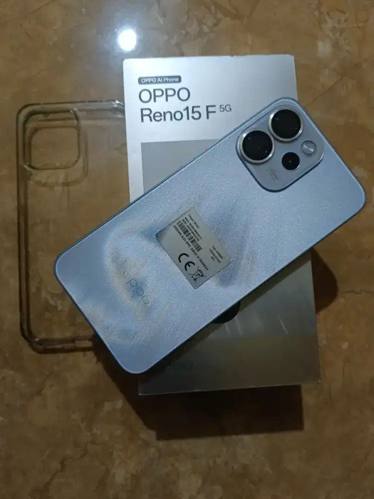 Jual Oppo Reno 15F 5G ram12/256 mulus
Garansi sampai 30/01/2027