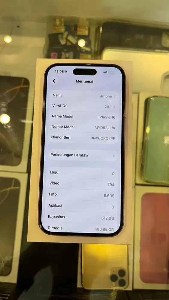 Iphone 16 basic 512gb pink