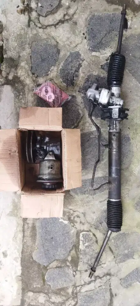 Rack steer, seal kit, dan pompa power steering kijang grand 5k