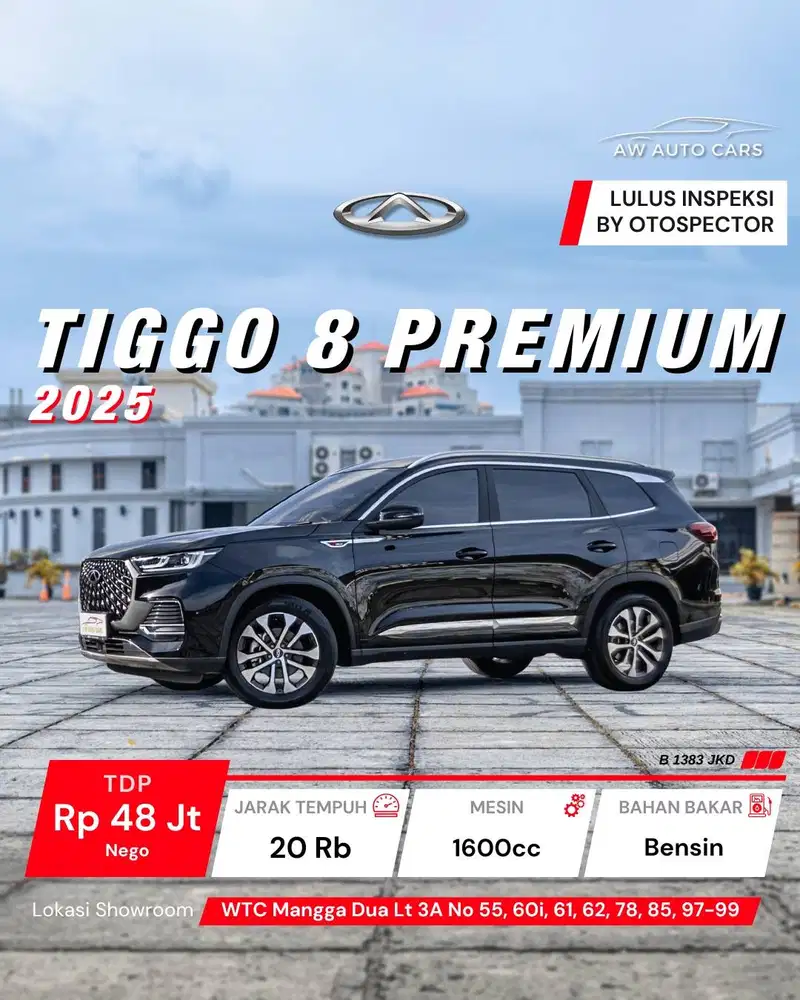 Tiggo 8 Premium 2025 290T mdl Pro Max 2024 390T 2023 CSH