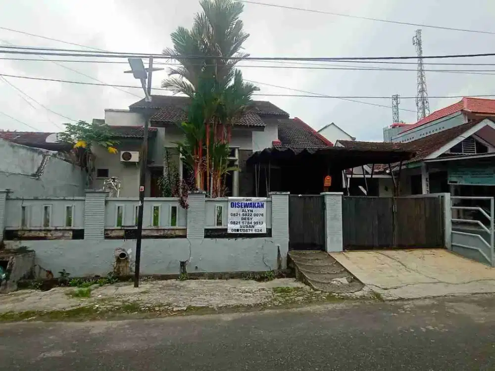 Disewakan rumah 1 lantai kosongan