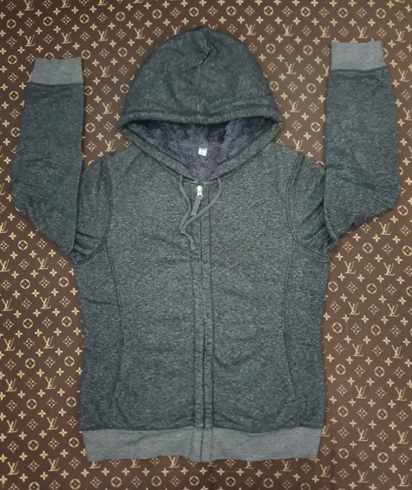 Hoodie Uniqlo Mystic Grey