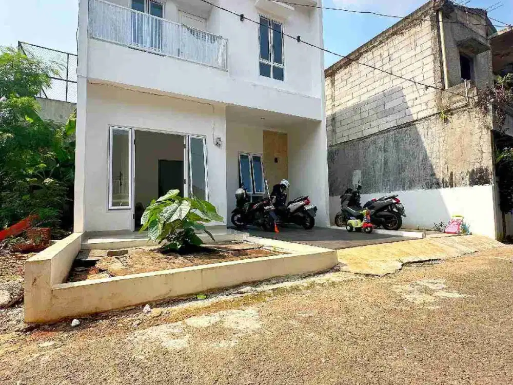 HOT Dijual Rumah Baru 2 Lantai Dkt Kantor BRIN Bisa KPR Kalisari Pasar Rebo Jakarta Timur
