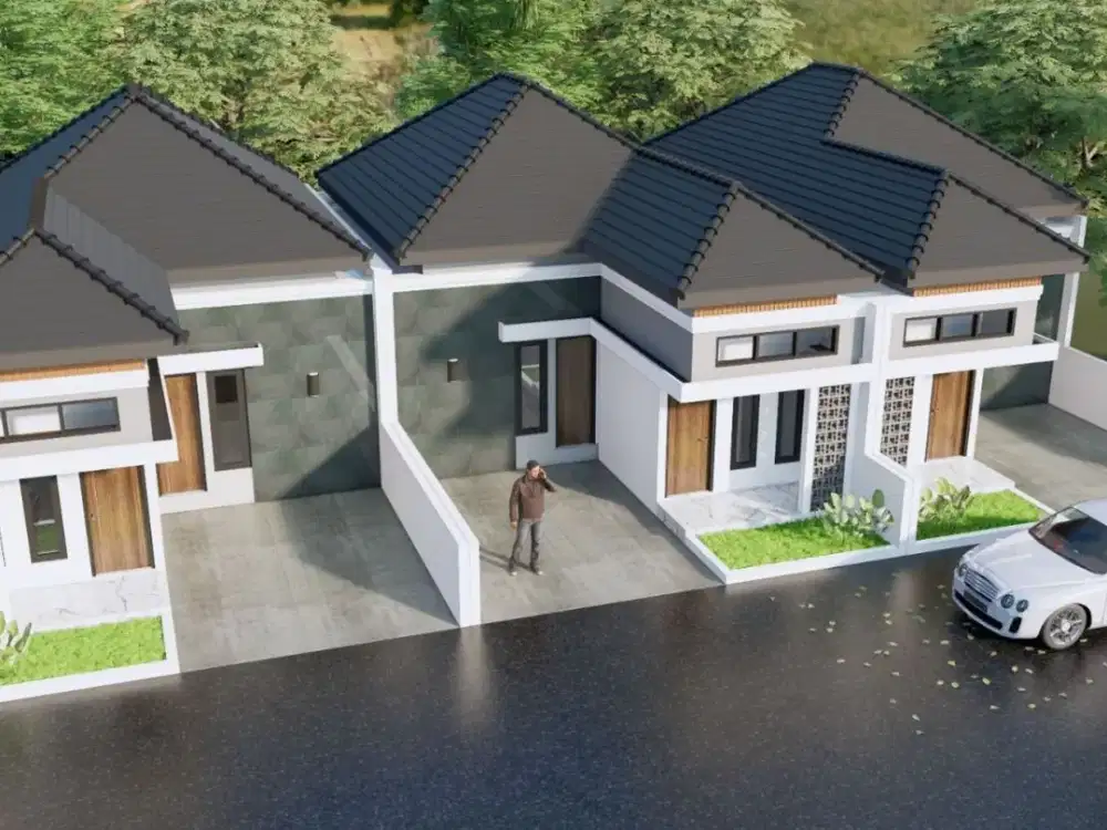 Rumah Cluster Sleman 600 Juta-an! 3 Kamar + Bonus Pagar & Kanopi