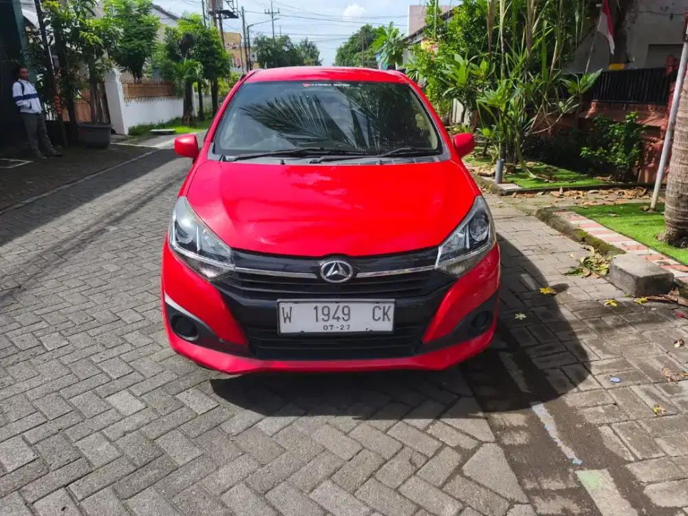 Daihatsu New Ayla 1.2  type X m/t 2017 Bensin