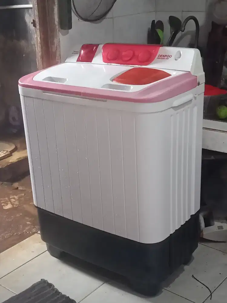 Mesin cuci denpoo 8kg normal semua