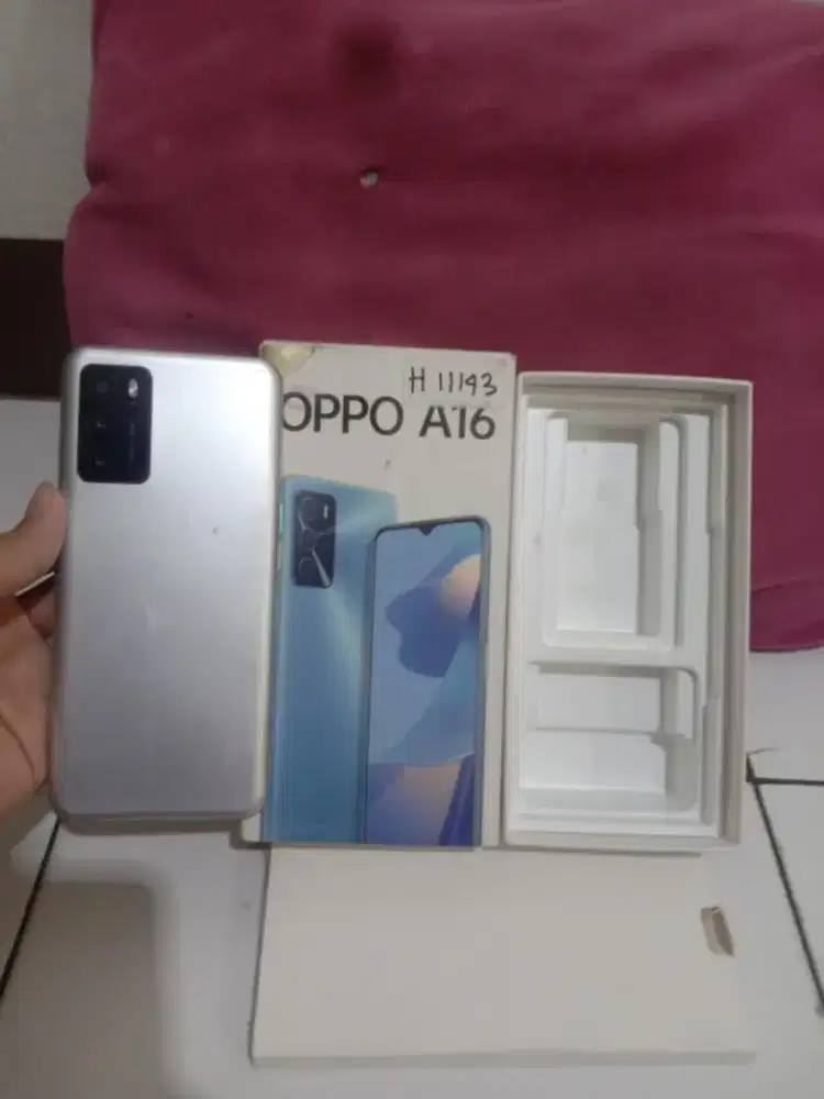 Oppo A16 masih mulus pemakaian kakak