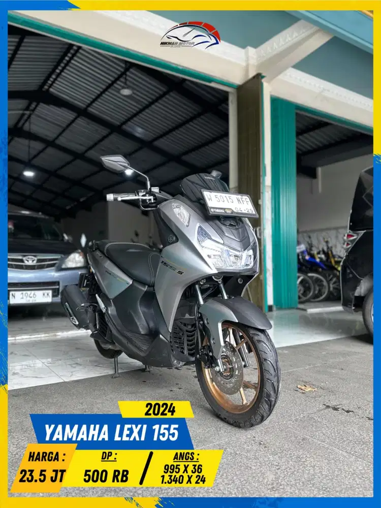 YAMAHA LEXI 155 2024 PLAT W NEGO SAMPE DEAL HIKMAH MOTOR KEPUH MALANG