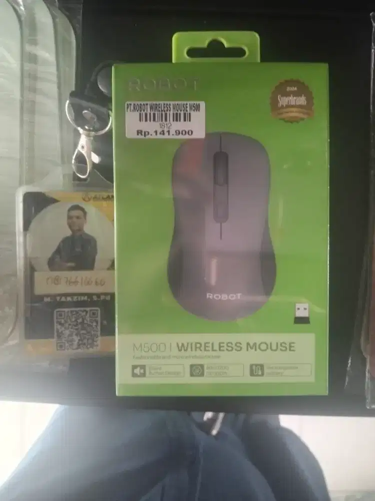 PT.ROBOT WIRELESS MOUSE M500 ATLANTIS DAHSYAT