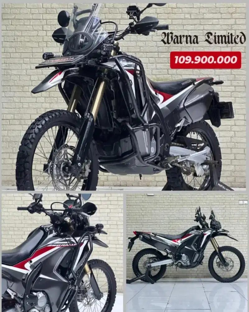 UNIT LANGKA! HONDA CRF 250 RALLY 2020