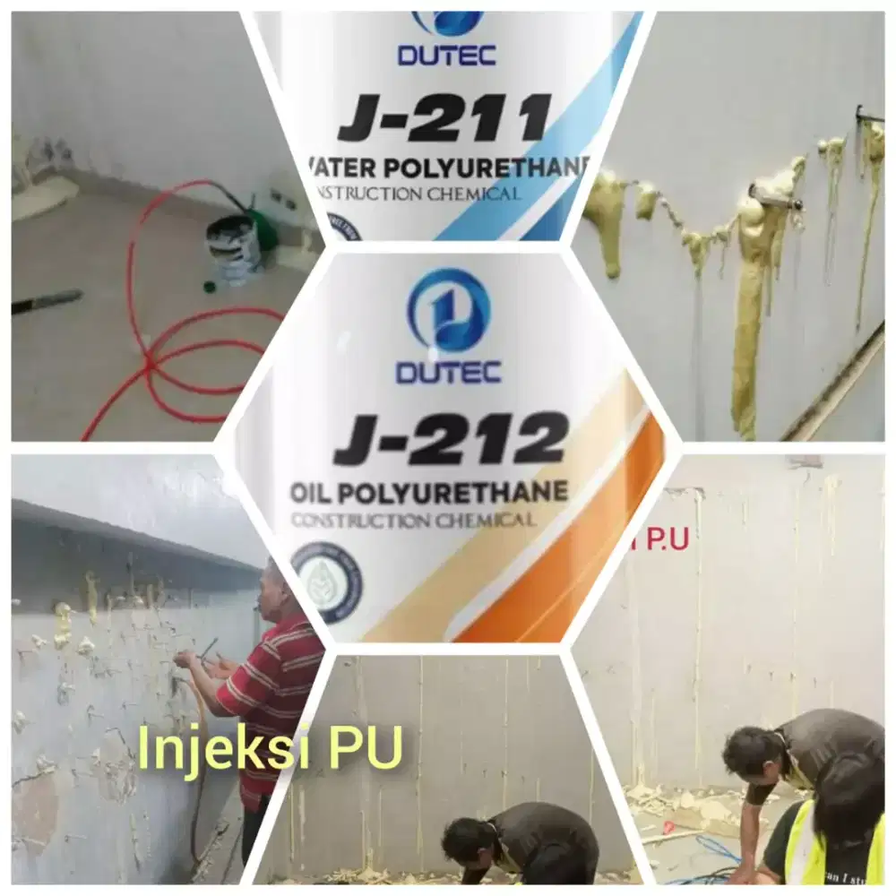 Waterprofing suntik / injeksi p.u