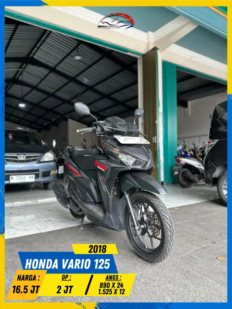 HONDA VARIO 125 2018 NDANG SATSET MASZEHH HIKMAH MOTOR KEPUH MALANG