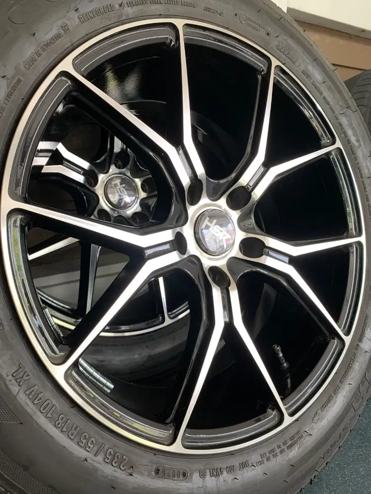 Jual velg HSR Voodoo R18 & ban Accelera IOTA