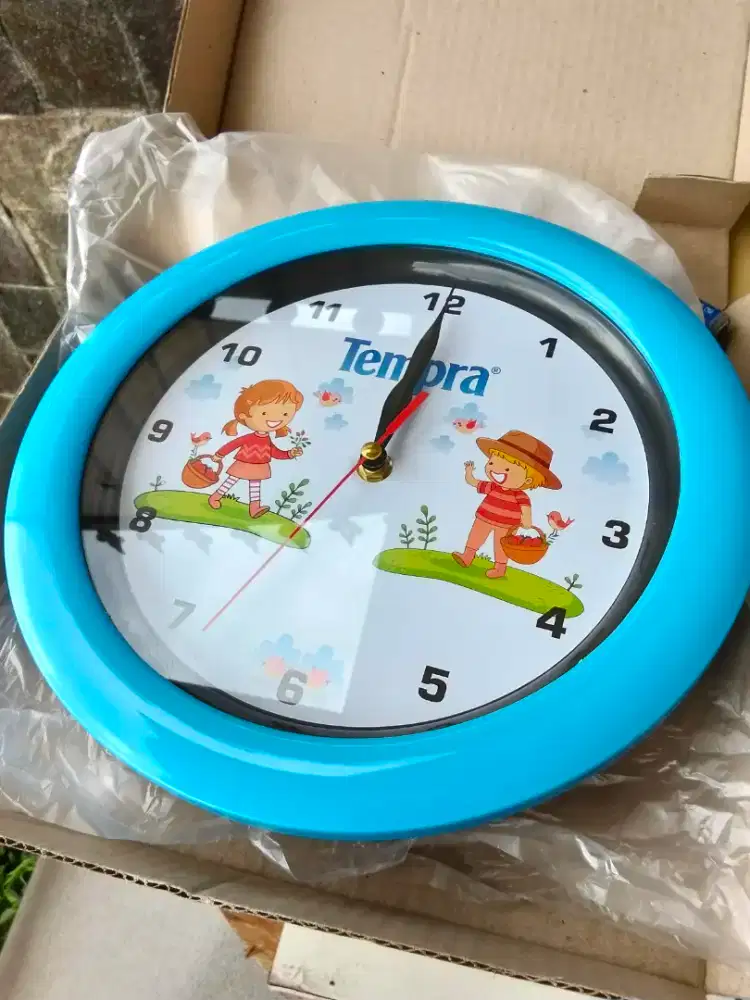 Jam dinding anak diameter 26 nego