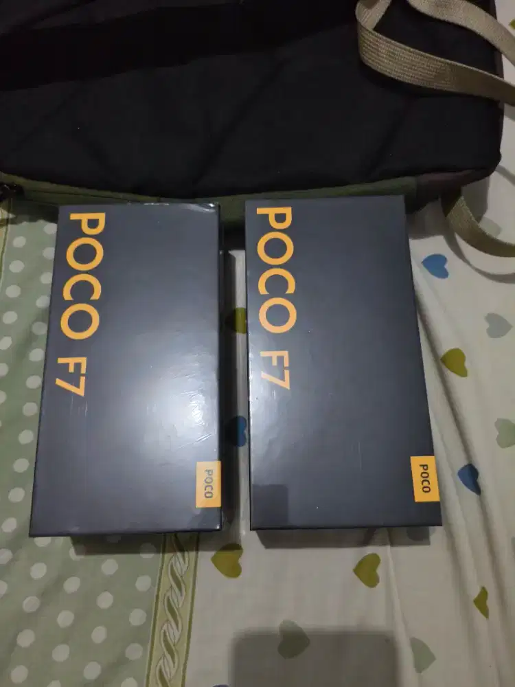 Handphone Poco F7 Silver dan White New Segel masih Plastikan