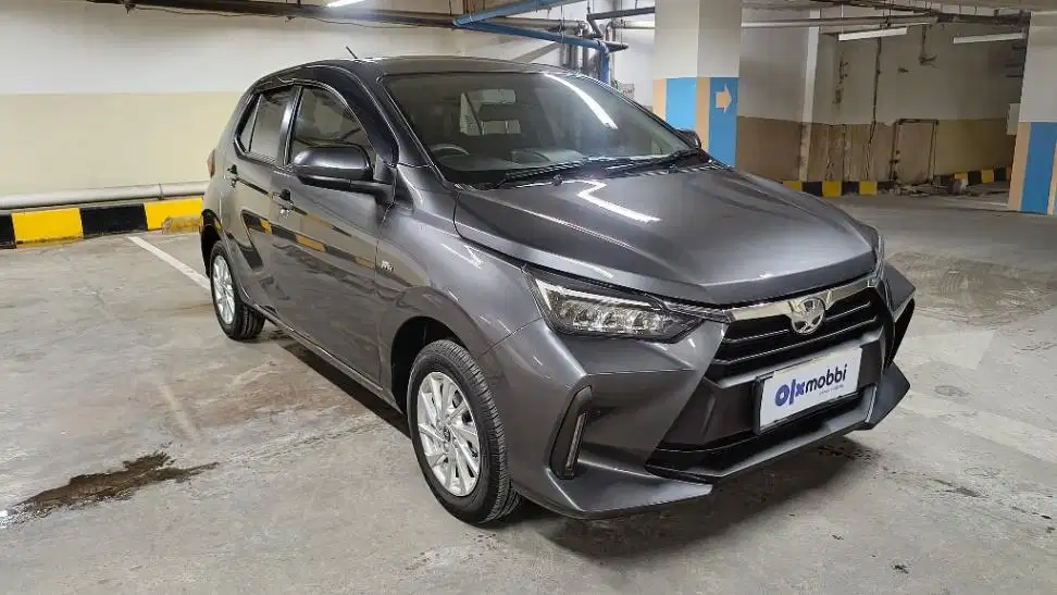 TDP 7,JT, TERMURAH Toyota Agya 1.2 G Bensin-MT Hitam 2024