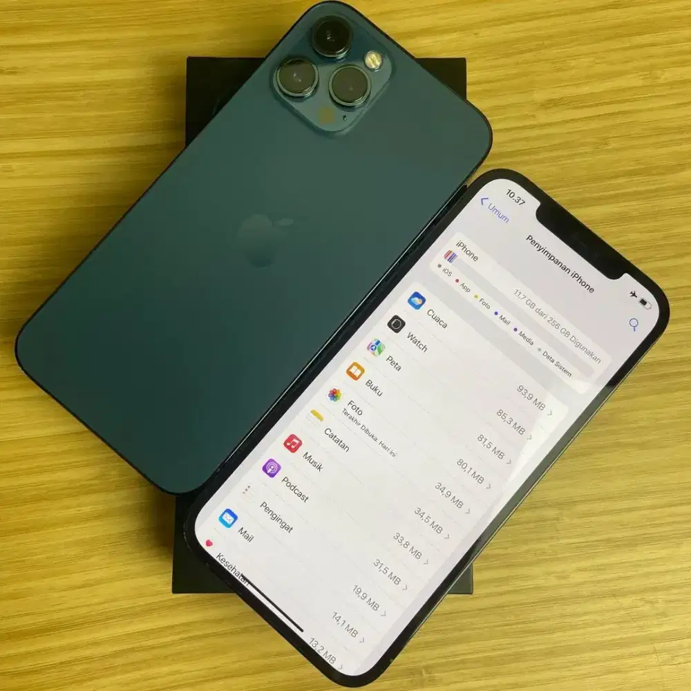 Dicari iPhone 12 pro max 256gb inter lengkap