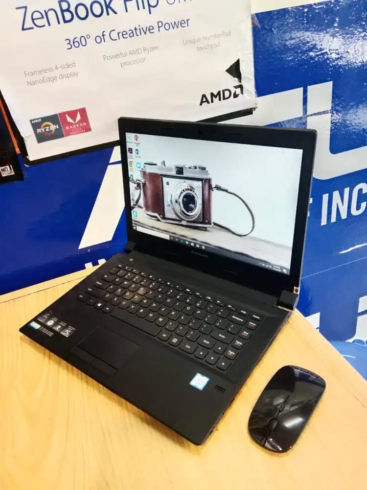 DIJUAL LAPTOP KULIAH LENOVO IDEAPAD B41 CORE i5 RAM 8GB SSD 128GB SIAP