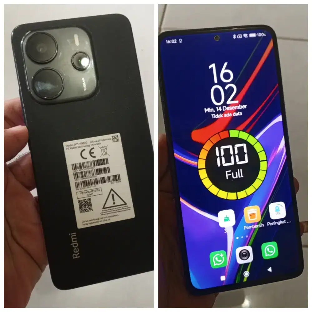 Xiaomi Redmi Note 14 8+8/256 Muluss Nett 2300 Passs. Lok. Kalimalang