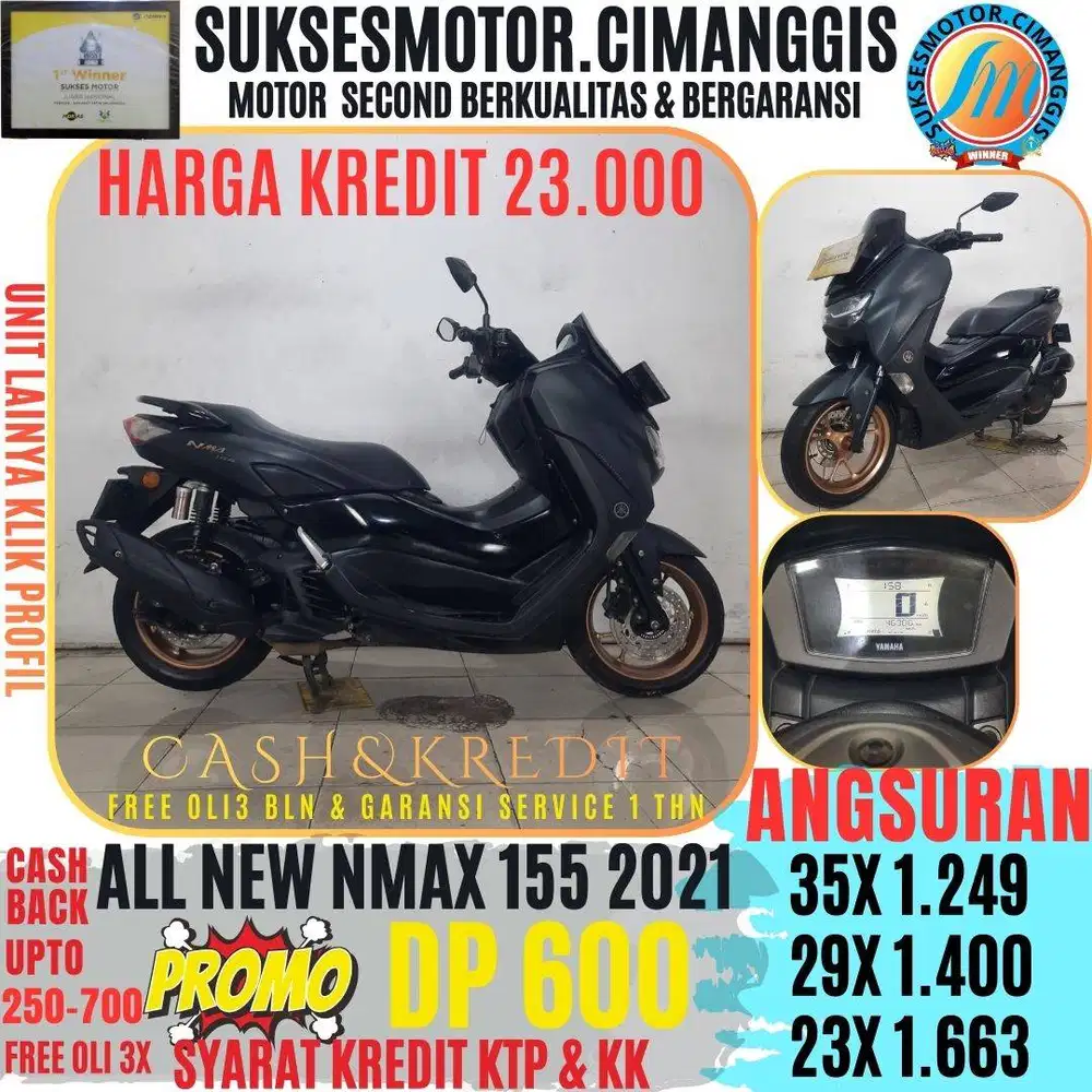 DP 600 ALLNEW NMAX 155 PROMO CASHBACK UPTO 700 FREE OLI3 X