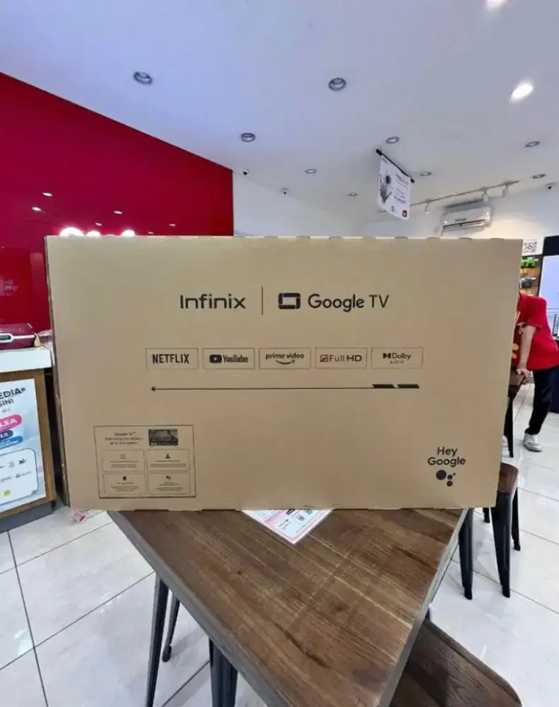 INFINIX SMART TV NYA READY 43 INCH FHD+  MANGGA DI ORDER BOSKU