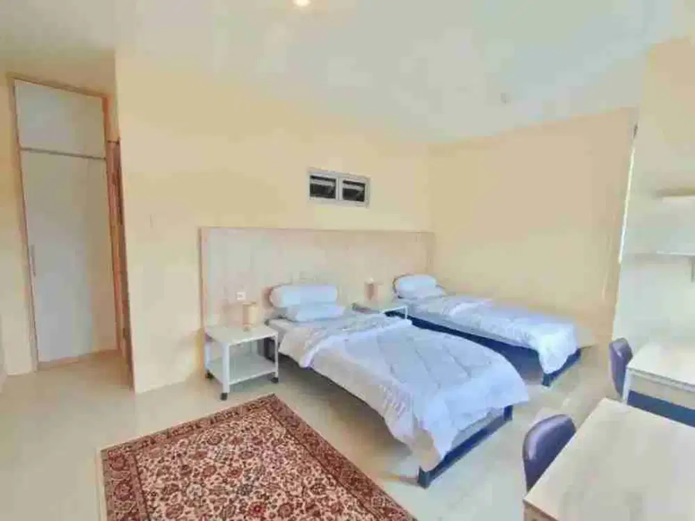 2 BR Jadi 1 BR Loss Apartemen Puncak Kertajaya