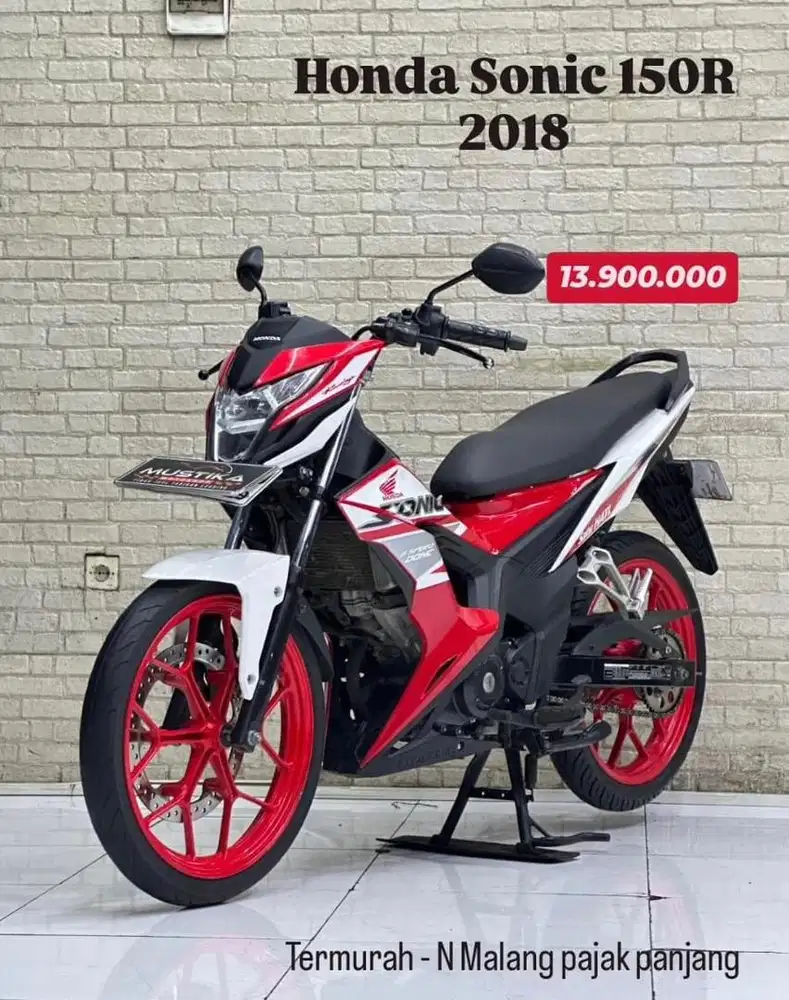 Honda Sonic 150 LED 2018 N Malang Pajak Panjang - Zaky Mustika