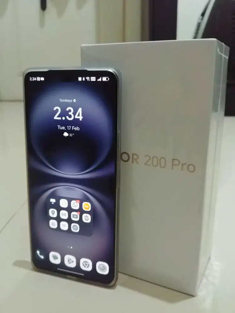 HONOR 200 PRO 12/512 GARANSI JAN/2027 DARIPADA XIAOMI, SAMSUNG,INFINIX