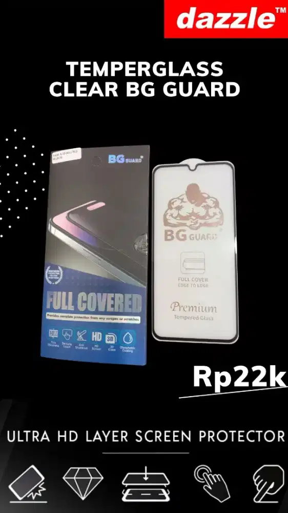 Temperglass bodyguard clear full