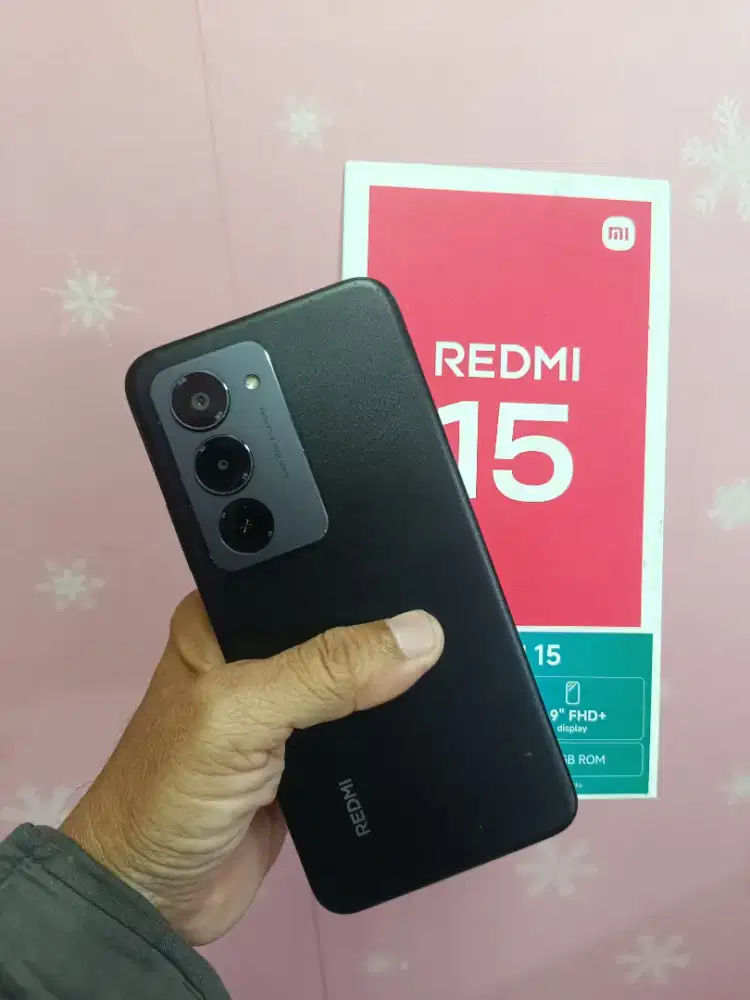 Redmi 15 ram 8+8/256 NFc mulus