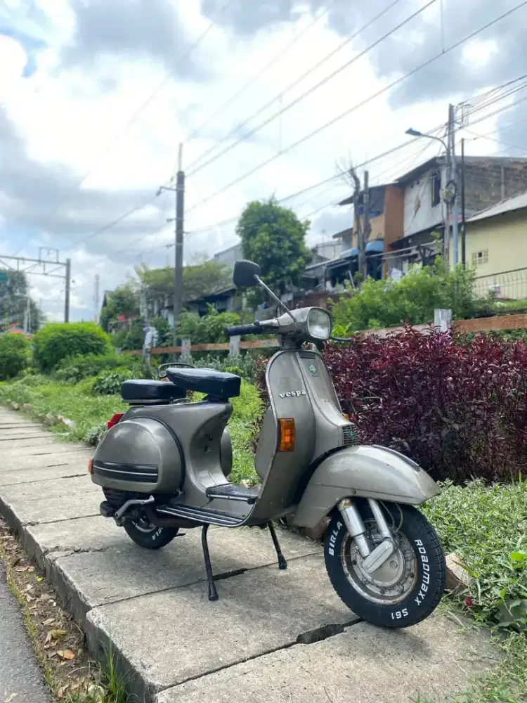 Vespa Px Metalic Grey Orginal Paint