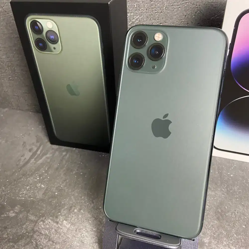 Dicari iPhone 11 promax 257gb inter lengkap