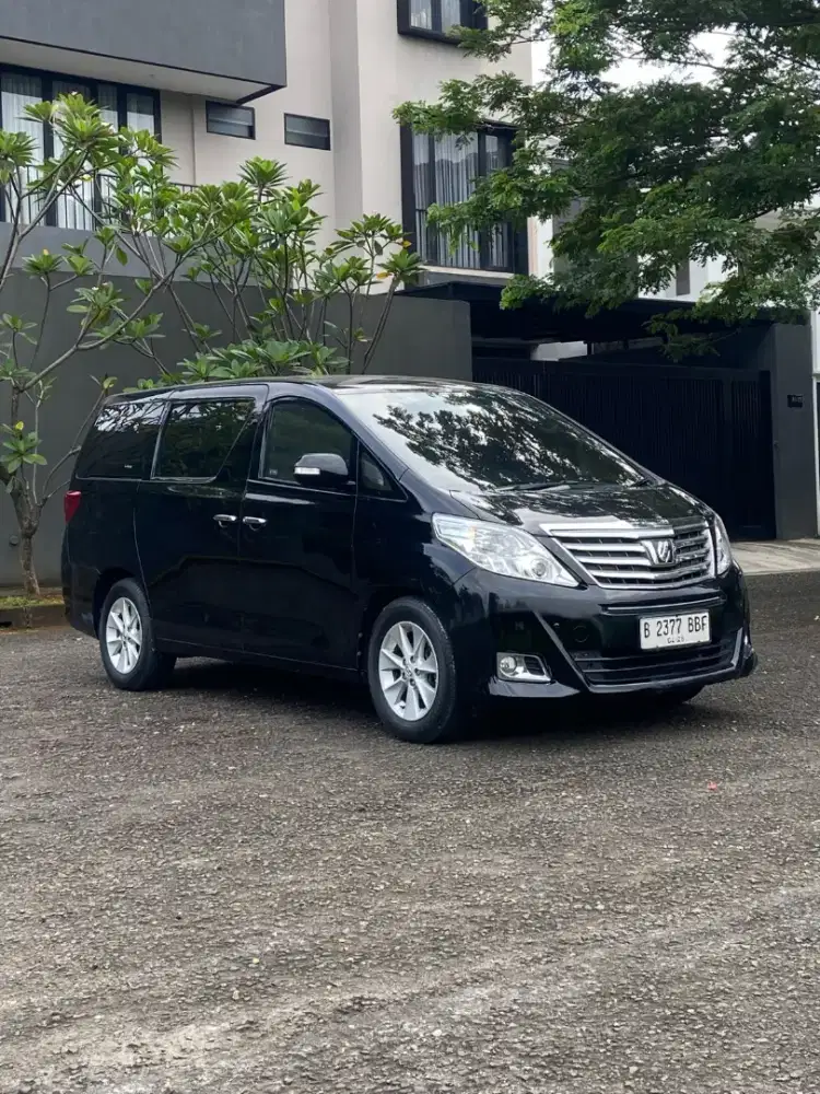Toyota Alphard 2.4 X Atpm At 2012 Good Condition