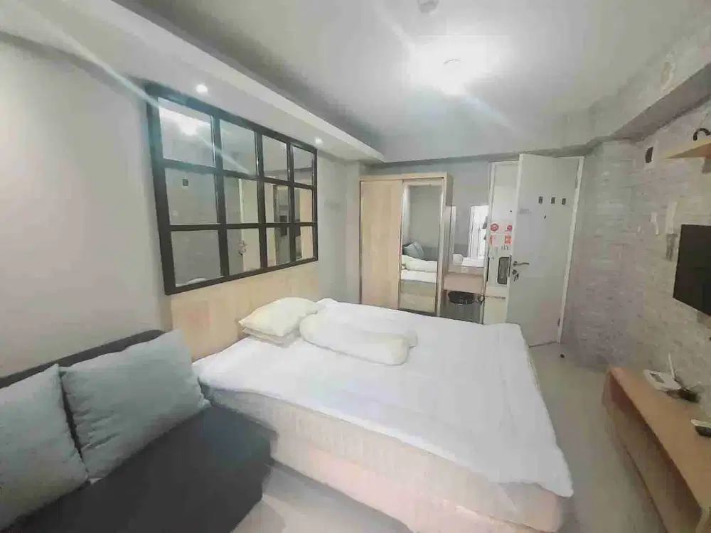 SEWA MURAH STUDIO FURNISHED TOWER DAHLIA (D) APARTEMEN BASSURA CITY