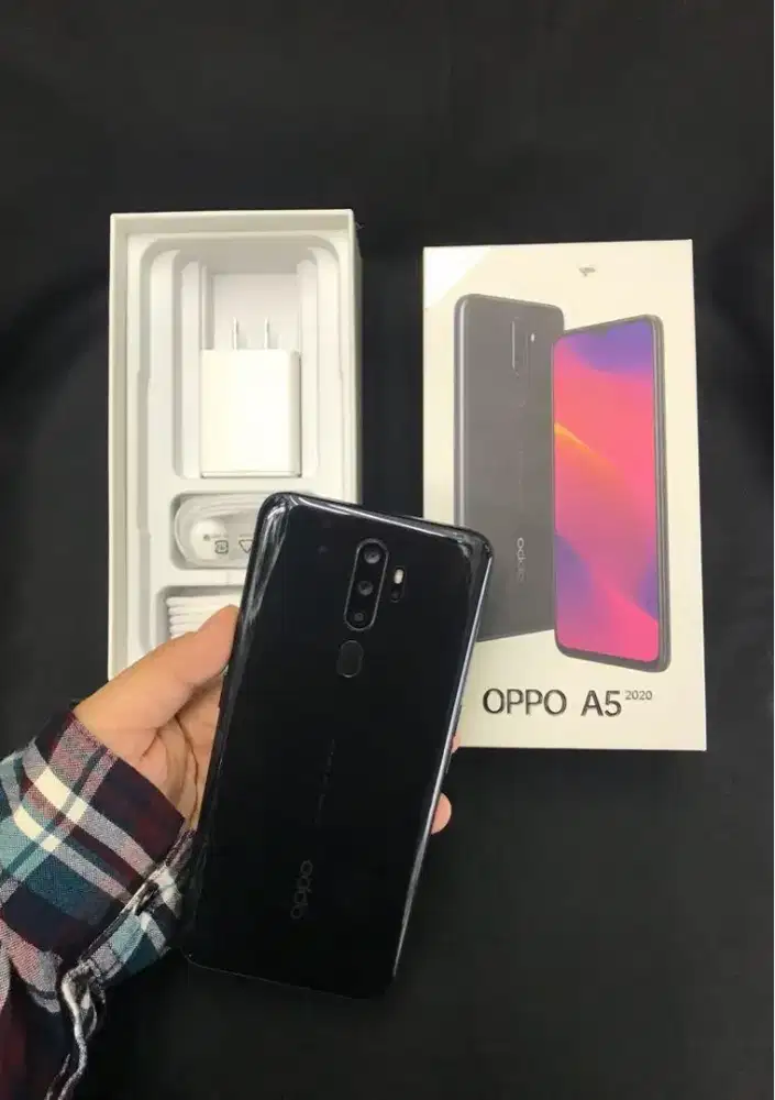 OPPO A 5 2020 4GB 128GB MULUS FULLSET