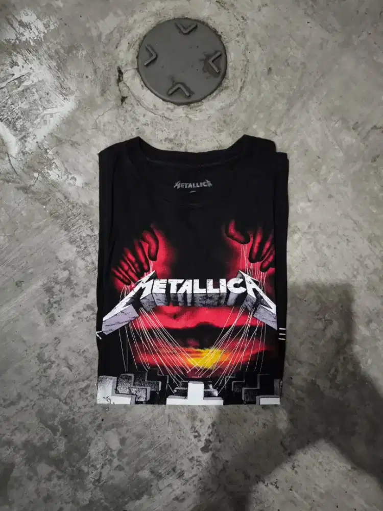 Kaos Band Metallica ' Master of pupets Tracks official License TShirt