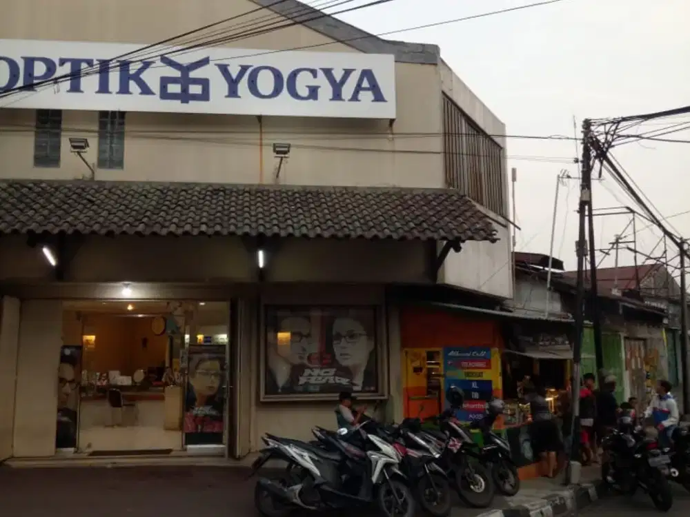 TANAH DAN BANGUNAN BUAT USAHA STRATEGIS DI JL UTAMA DEKAT TUGU JETIS KOTA YOGYAKARTA