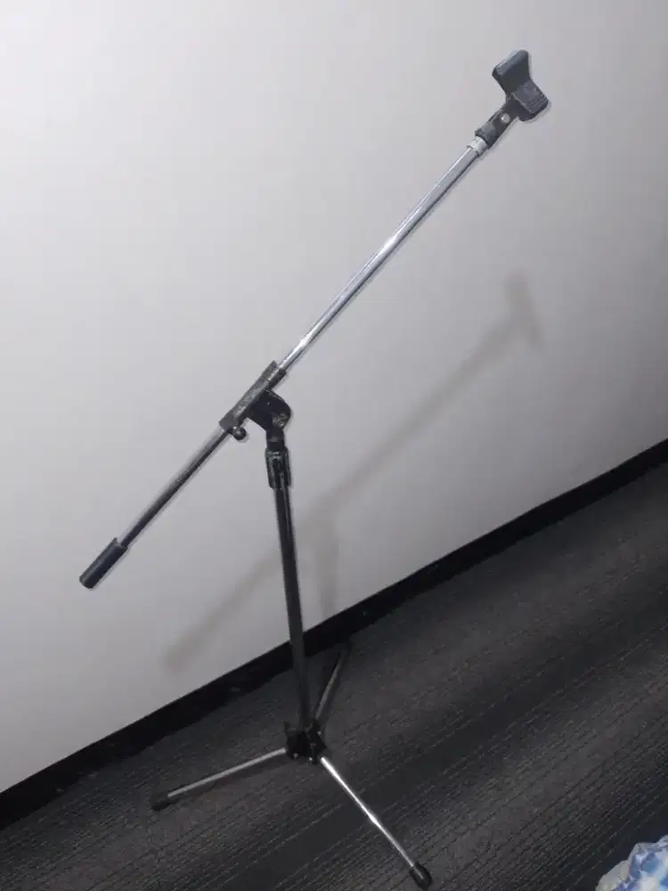 Stand Mic stainless Lawas